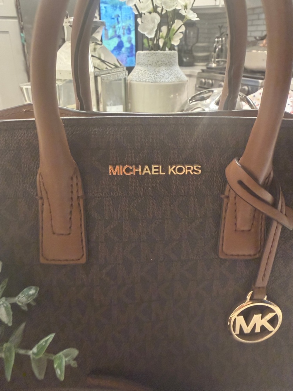 Michael Kors Brown and Tan Satchel - Picture 13 of 16